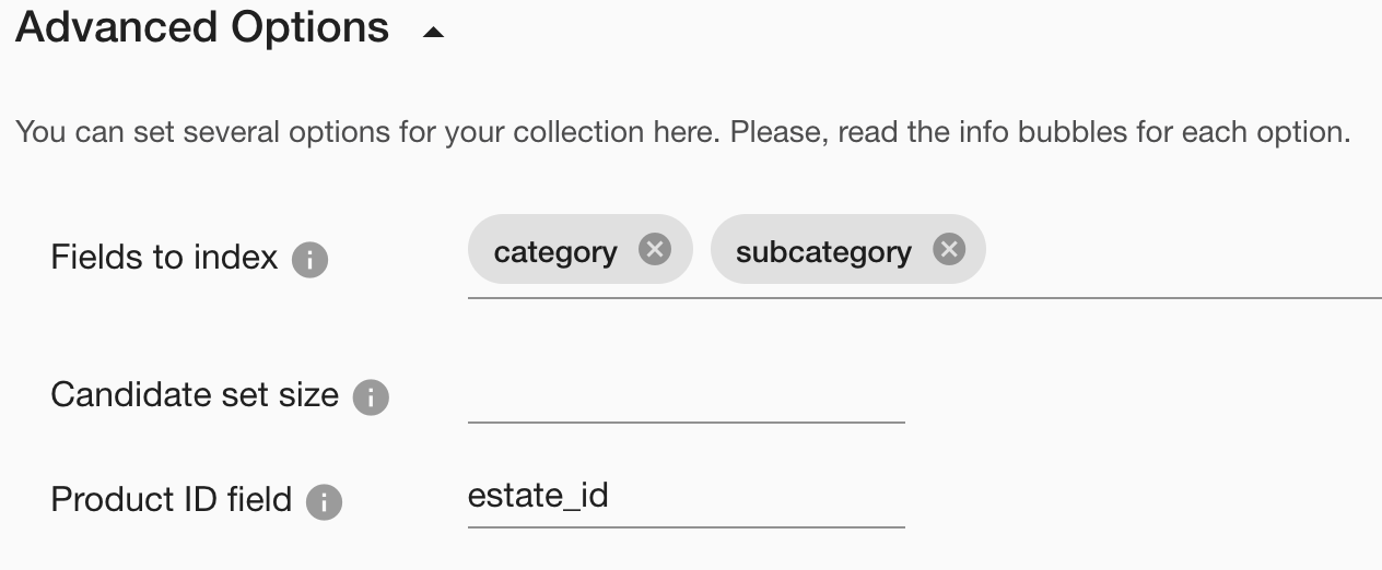 You can specify which field from JS records define your SKUs identifier.