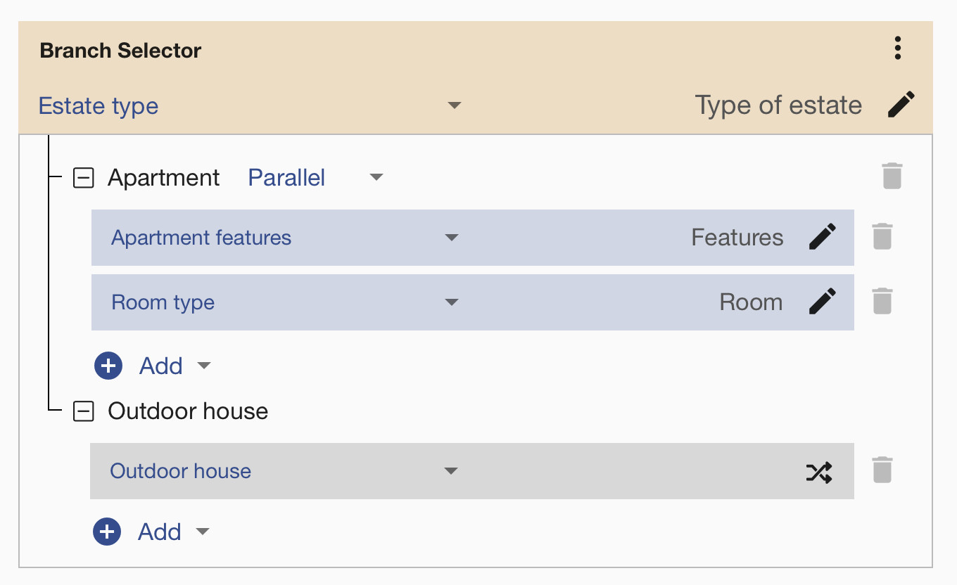 An example of real estate classifier made of machine learning models combined with flows.
