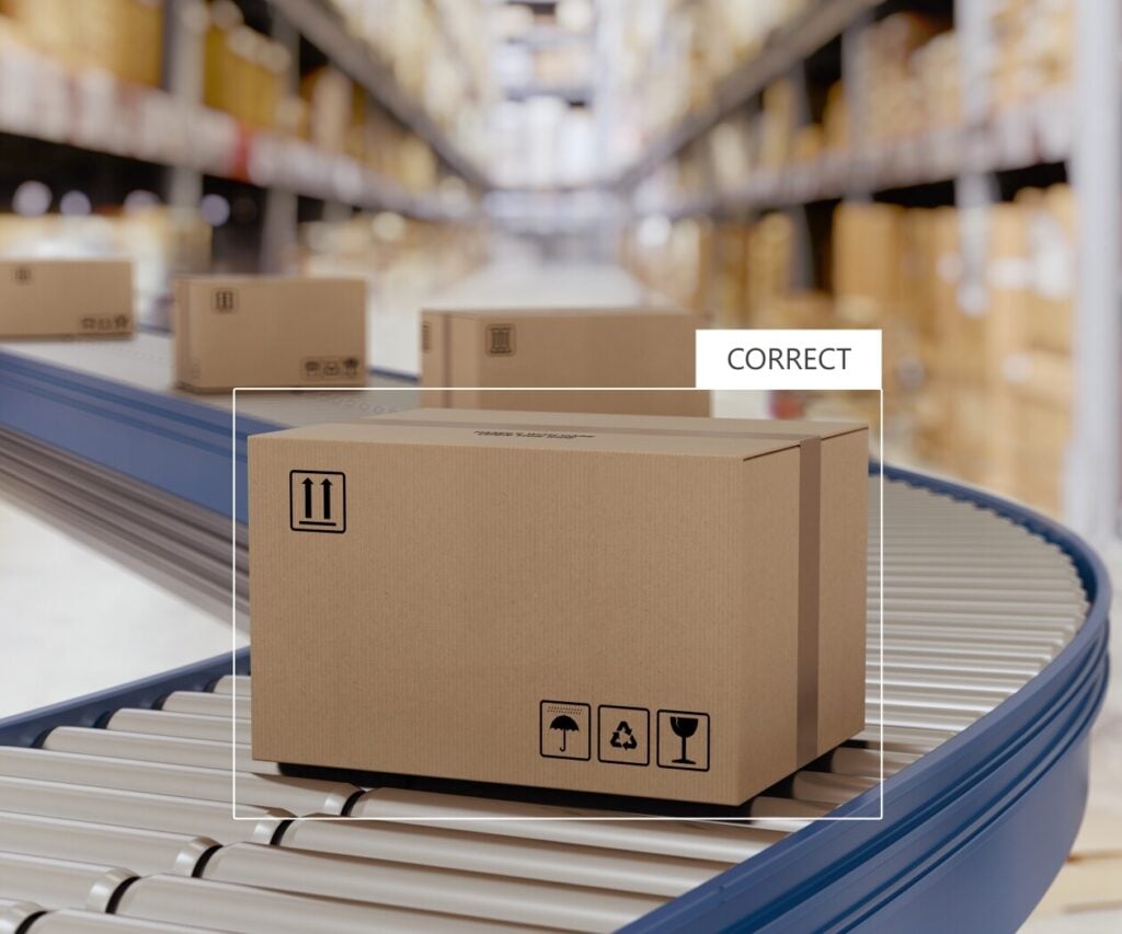 Object Detection of a Box