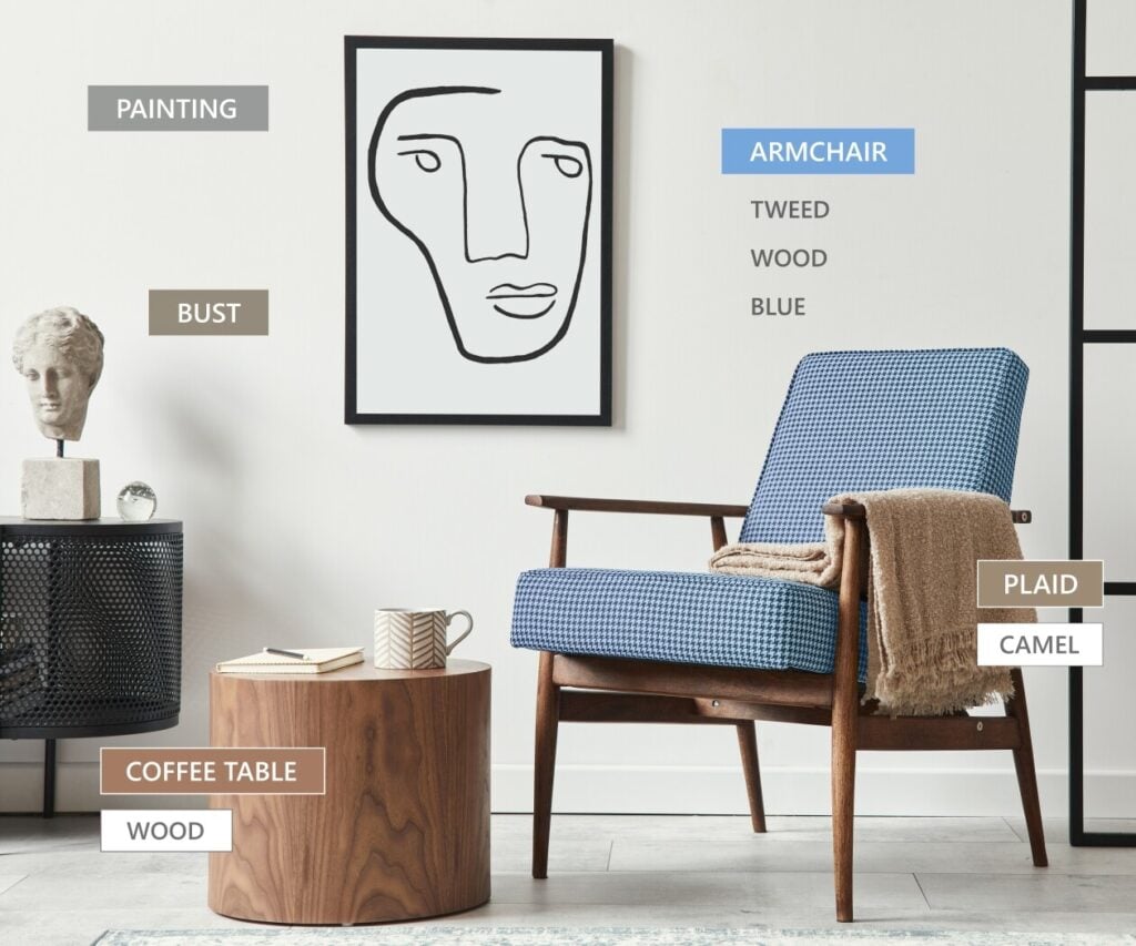 Image Recognition and Tagging of a Chair