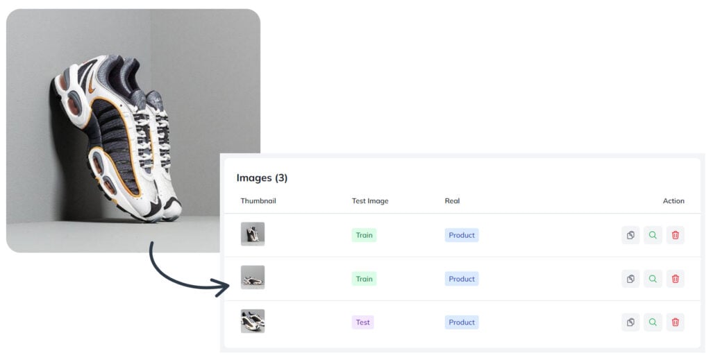 Grouping the same or&nbsp;similar images with Annotate. You can tell which item is&nbsp;a&nbsp;smartphone photo or&nbsp;which photos should be&nbsp;located on&nbsp;an e-commerce platform.