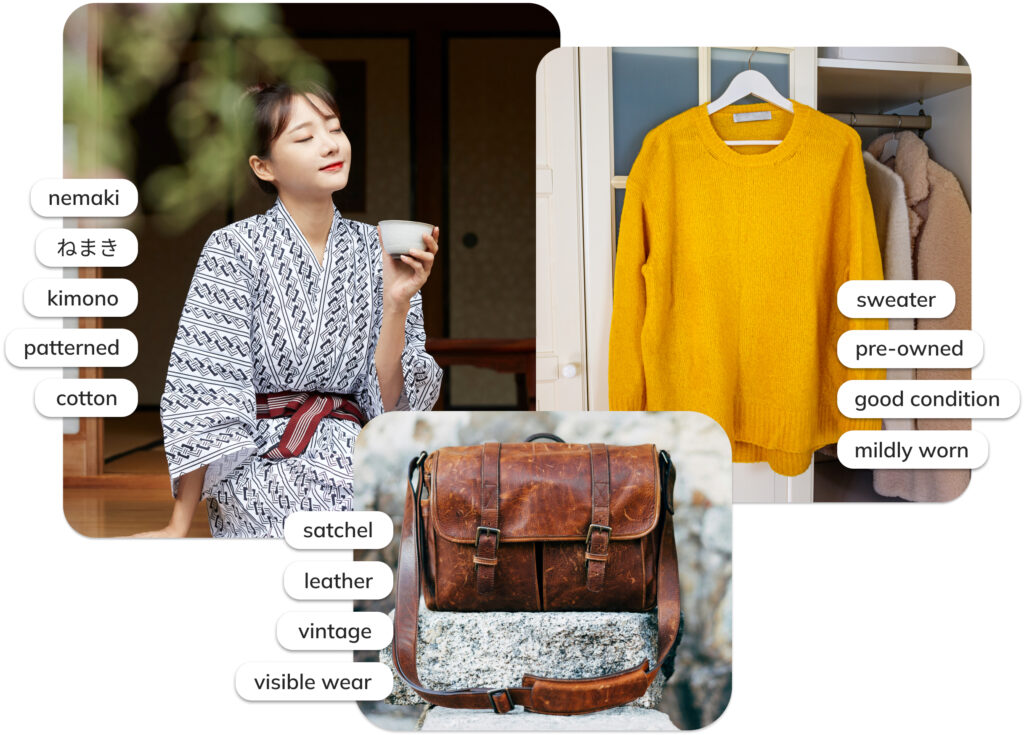 Ximilar enables fashion taxonomy mapping, culturally and locally specific attributes, or languages.