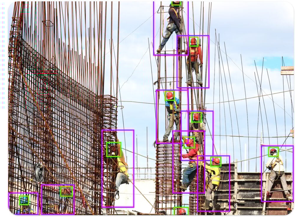 Visual AI enhances workplace safety by monitoring real-time footage for hazards and unsafe behaviours. It alerts staff to potential risks, helping to prevent accidents and ensure adherence to safety protocols.