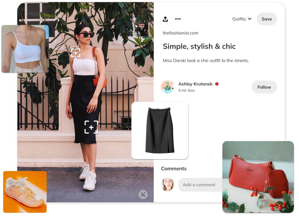 Effortlessly search your entire collection with images, or combine visual & text searches for an ideal shopping experience.