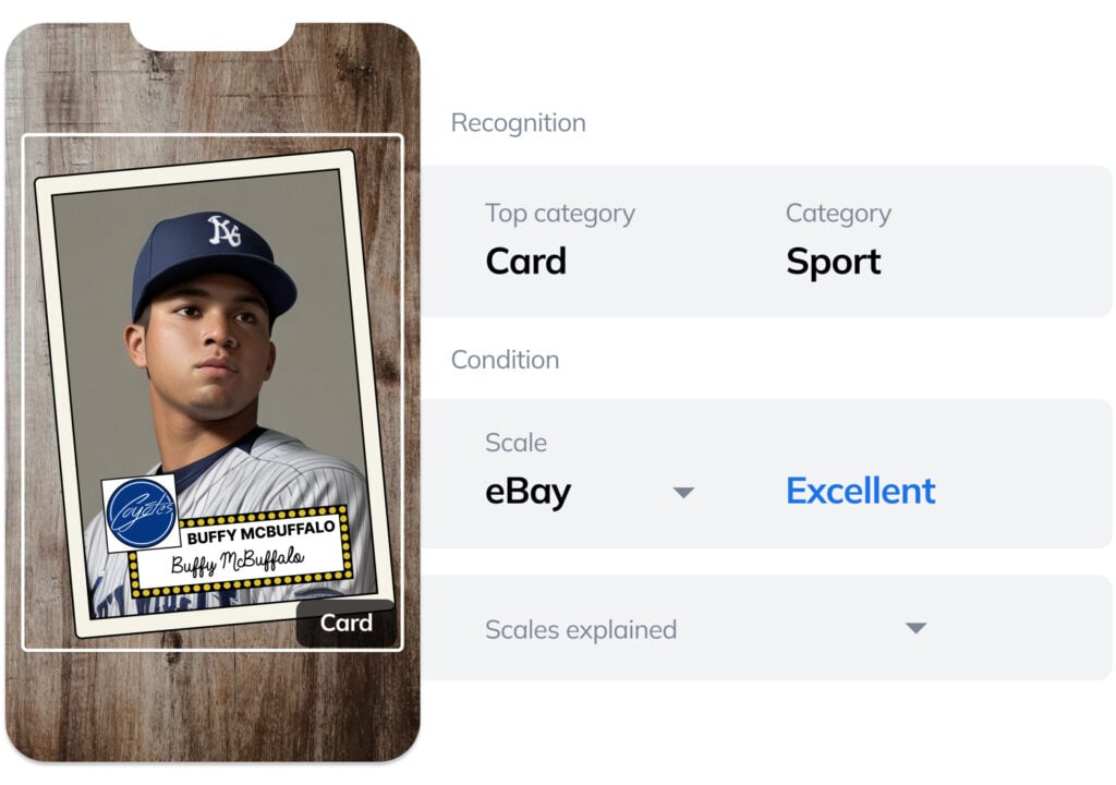 Evaluate the overall condition of your trading cards in bulk with Ximilar.