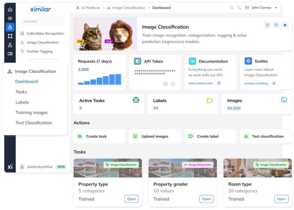 Image categorization &&nbsp;tagging used for quality control powered by&nbsp;Ximilar AI.
